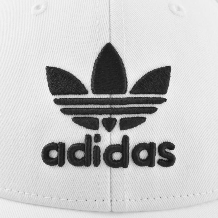 adidas Originals Trefoil Baseball Cap White
